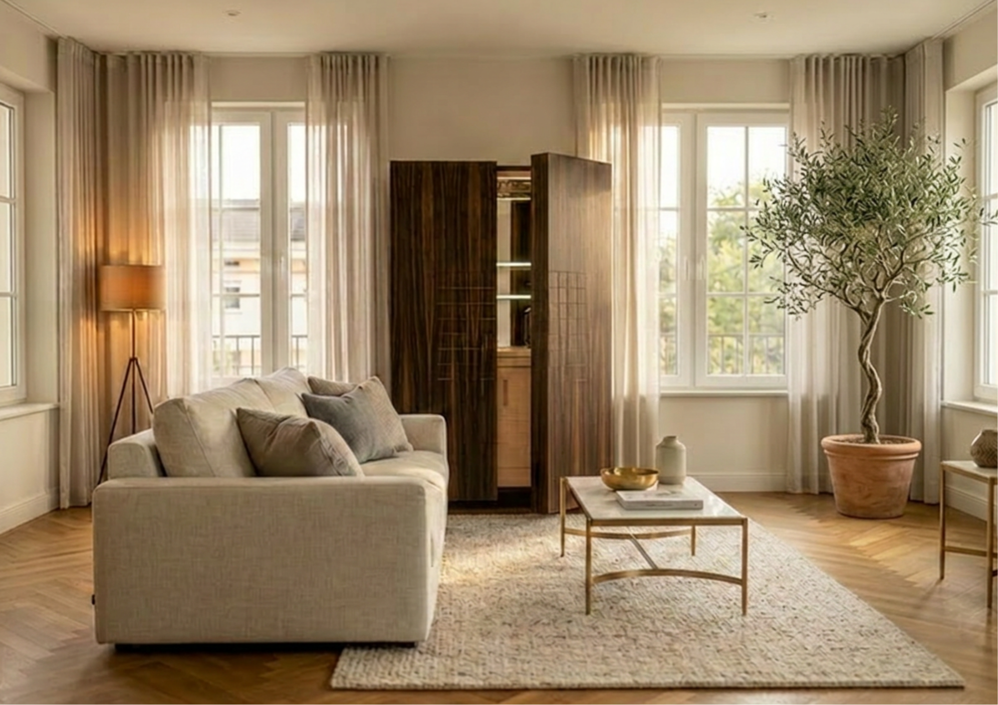 Armoire bar — réalisation JERHOME